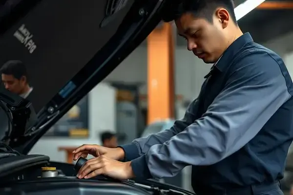 整備士作業風景